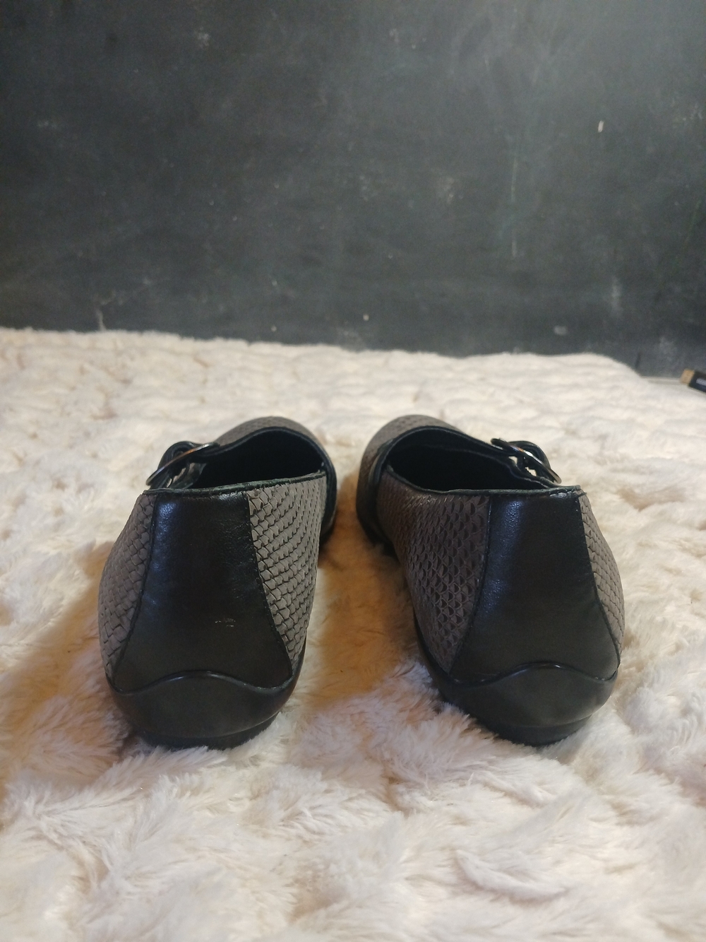 Dansko Orla Mary Jane Comfort Shoes Black Gray Snakeskin Womens Size 36 - Picture 2 of 10